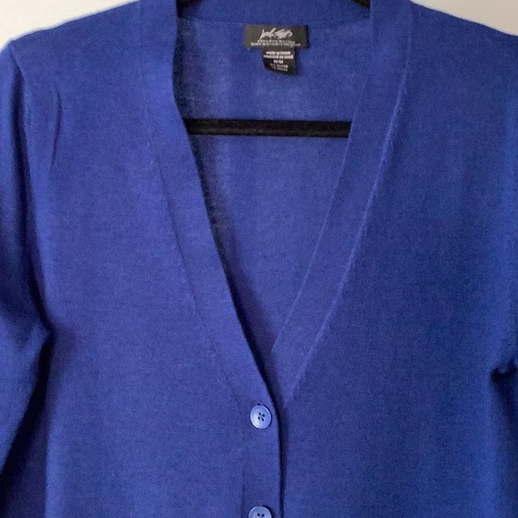 LORD&TAYLOR Cropped Cardigan - Picture 5 of 10